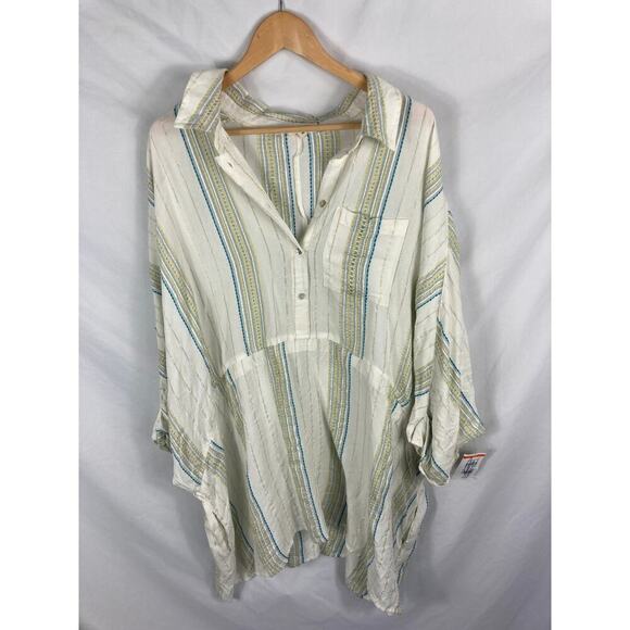 Elan Vivian Striped Dress Size XL - Picture 2 of 7